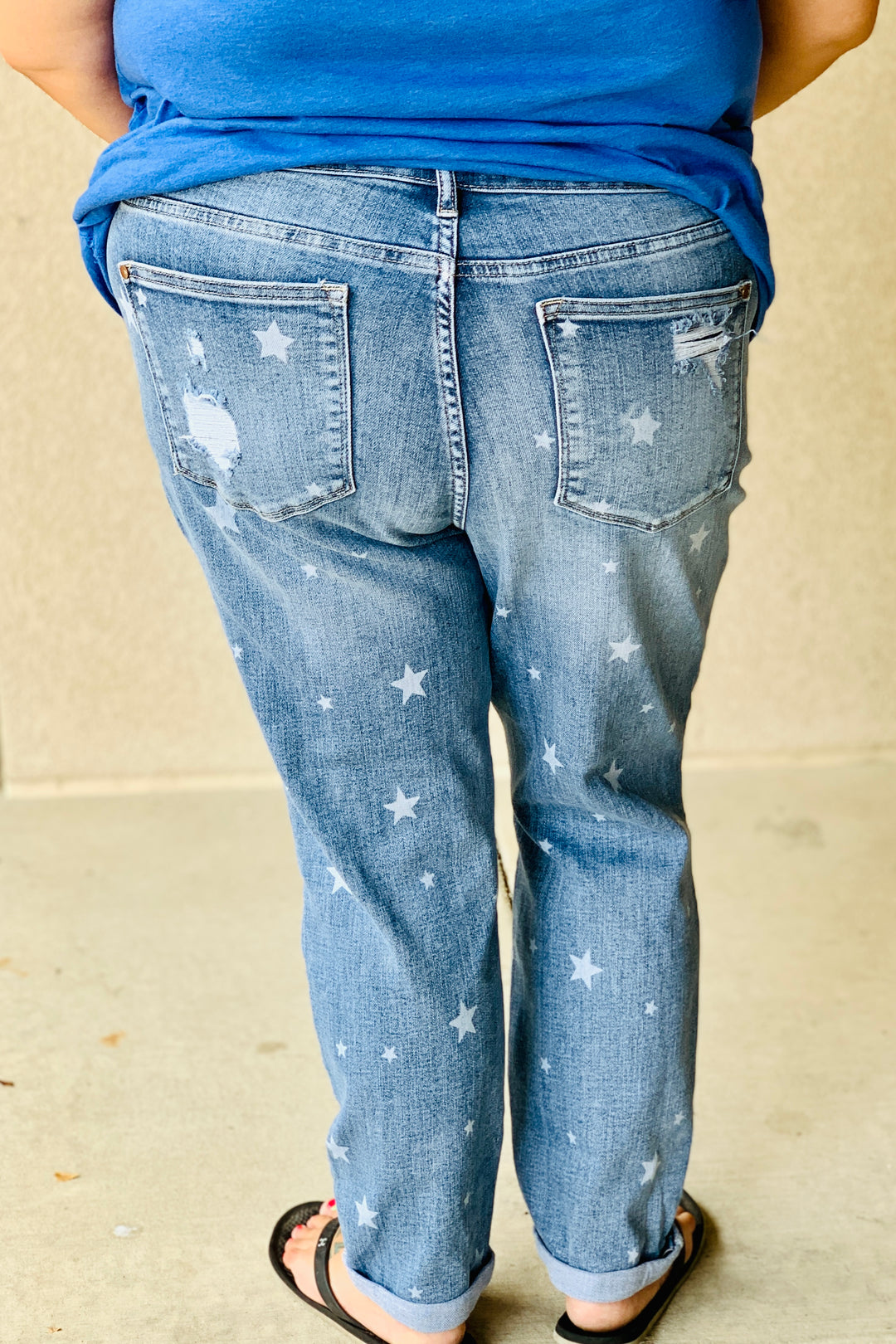 Star Crossed Boyfriend Jeans by Judy Blue