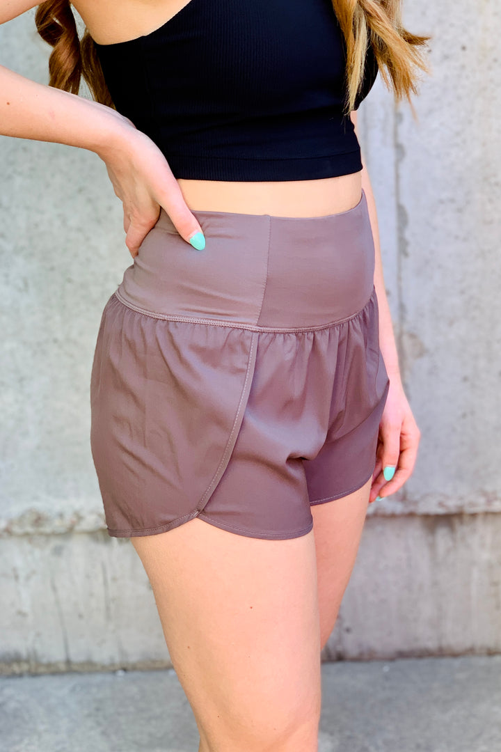 Track Shorts - Cocoa | (Size XS)