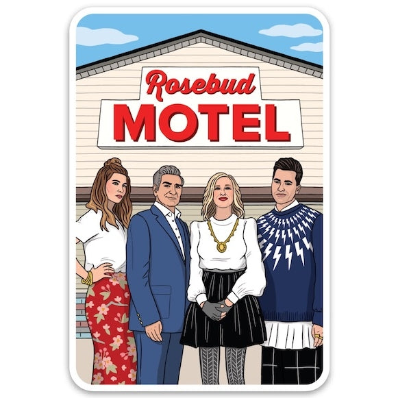 Rosebud Motel Vinyl Sticker