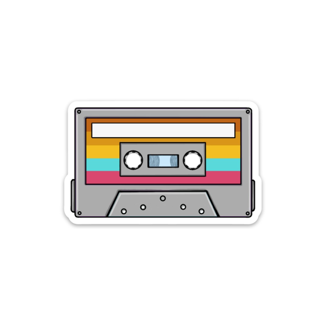 Cassette Tape Sticker