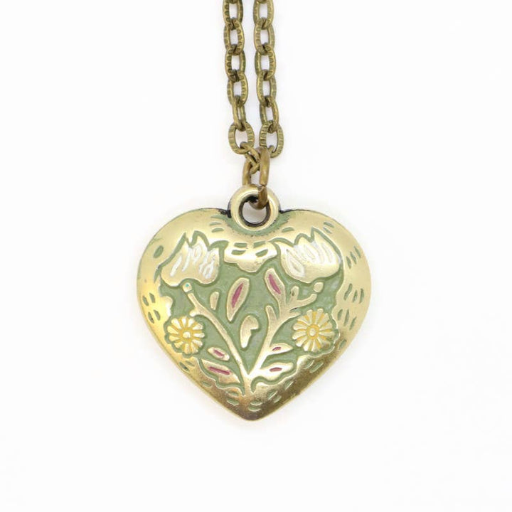 Garden Heart Necklace