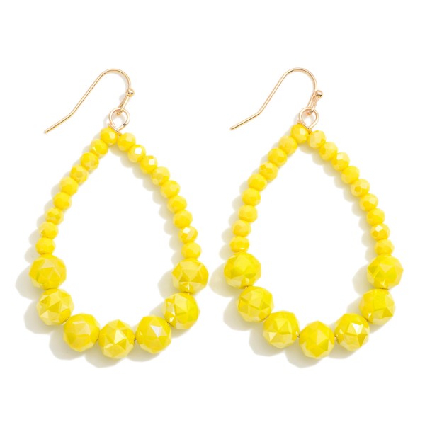 Beaded Teardrop Earrings