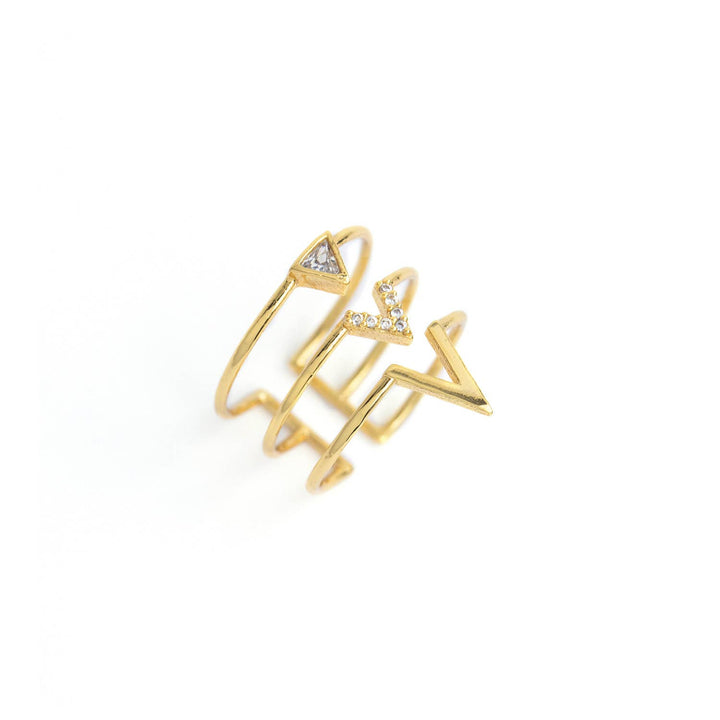 Adjustable Triangle Ring