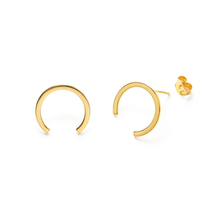 Arc Stud Earrings