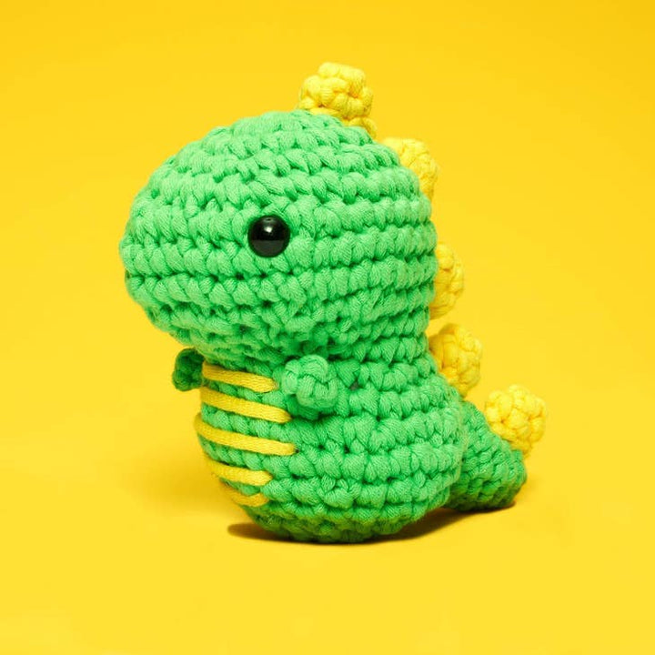 The Woobles Crochet Kit - Fred the Dinosaur