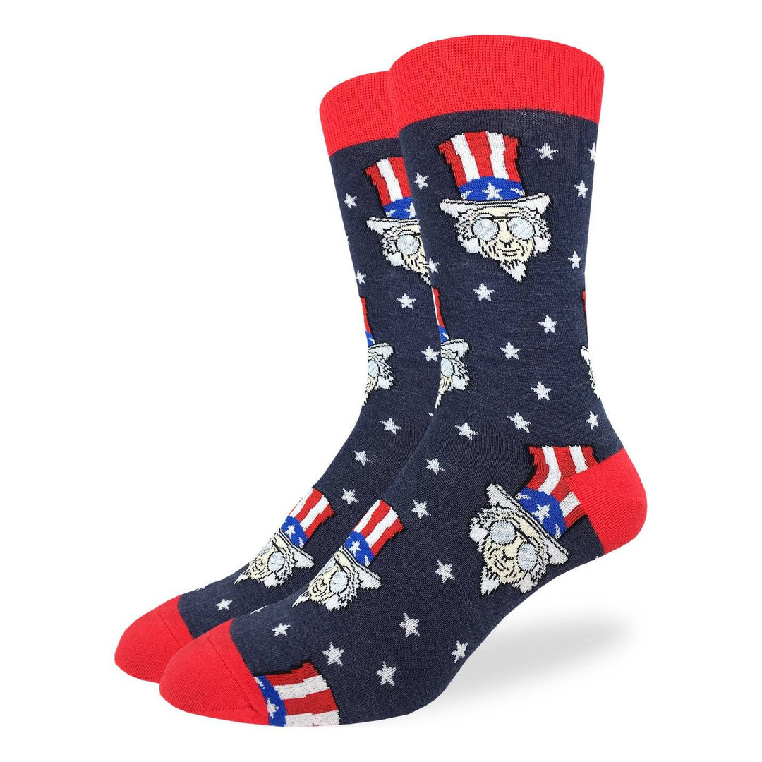 Cool Uncle Sam Socks - Men's