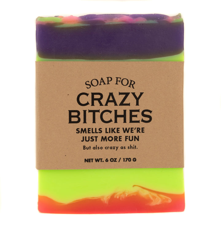 Whiskey River Bar Soap - Crazy Bitches