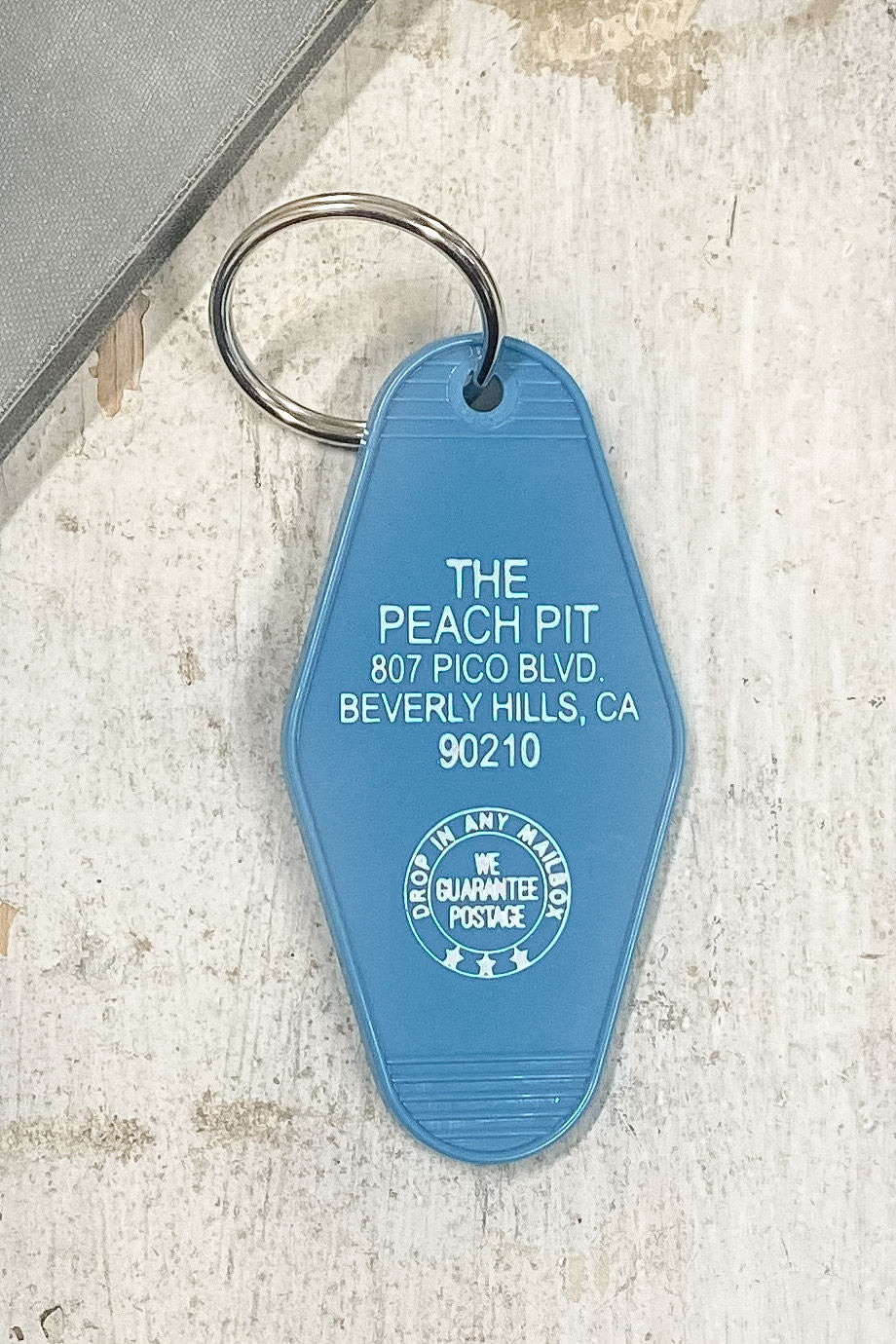 The Peach Pit Motel Keychain