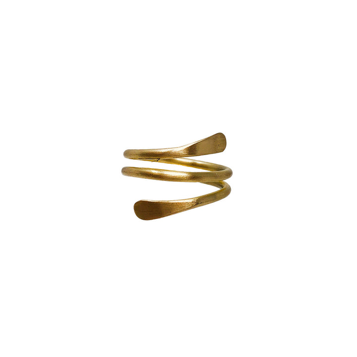 Coiled Wrap Ring - Gold