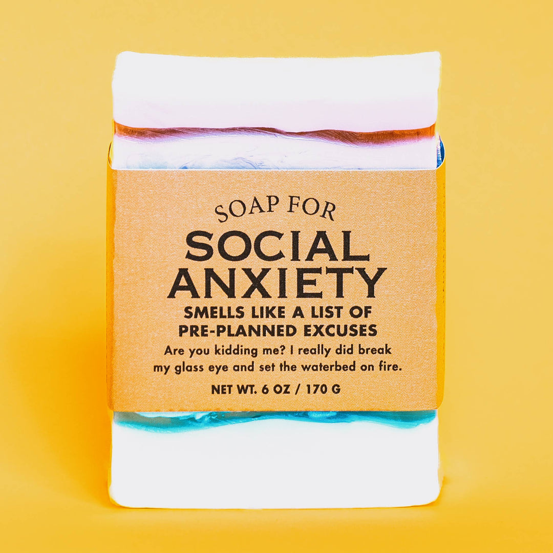 Whiskey River Bar Soap - Social Anxiety