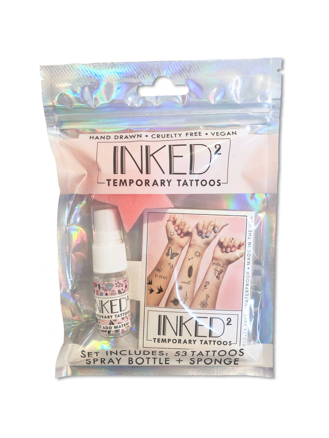 INKED Temporary Tattoo Kit