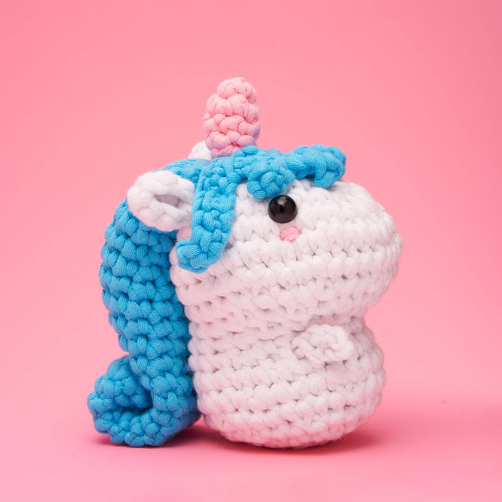 The Woobles Crochet Kit - Billy the Unicorn