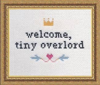 Welcome Tiny Overlord Cross Stitch Kit