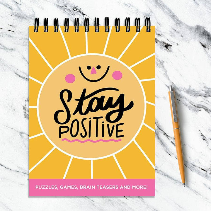 Stay Positive Puzzle Pad
