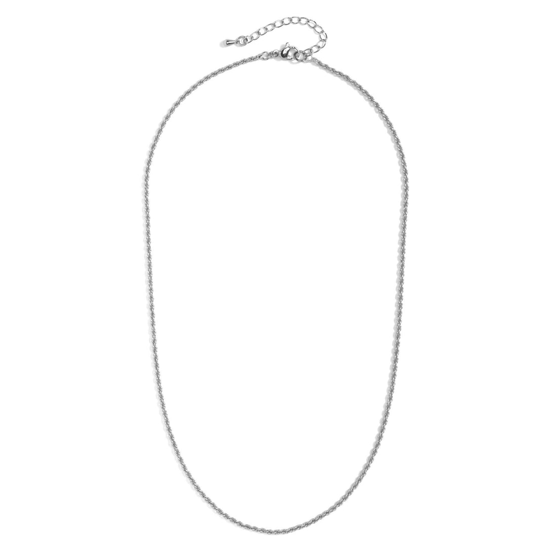 Thin Twist Chain Necklace