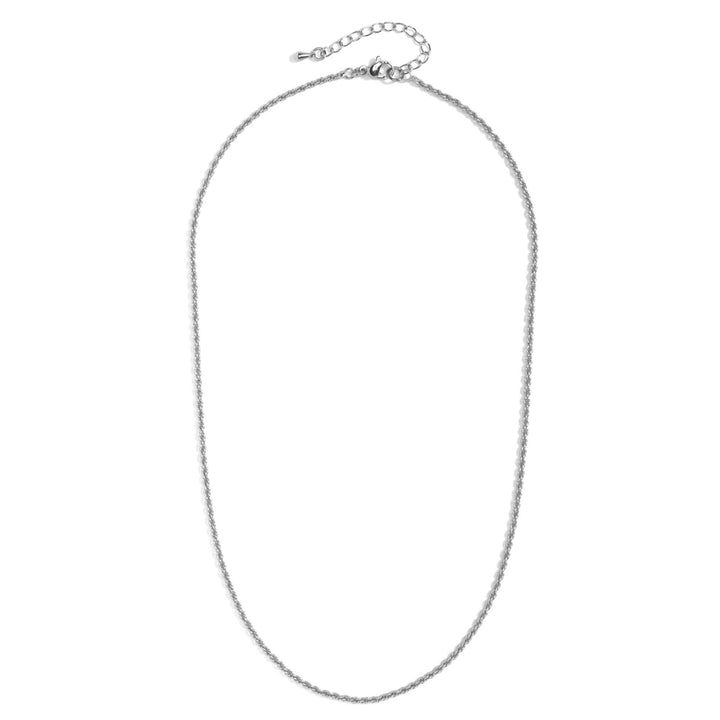 Thin Twist Chain Necklace