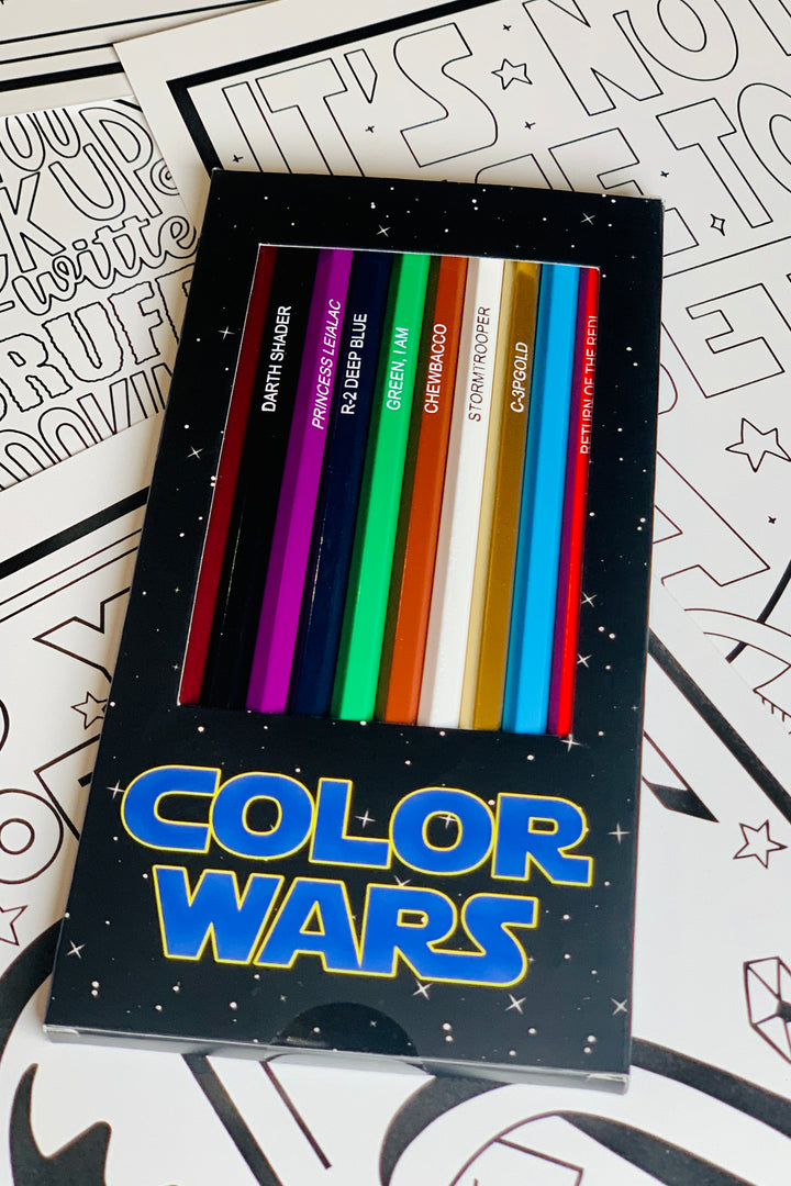 Color Wars Coloring Gift Set
