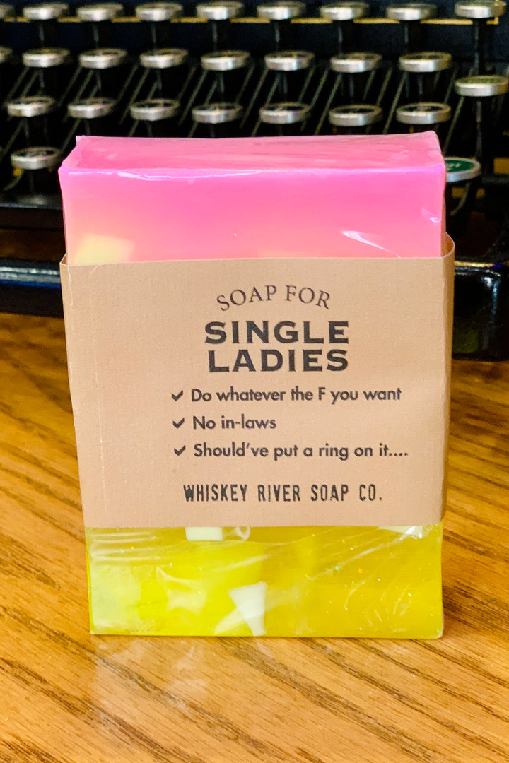 Whiskey River Bar Soap - Single Ladies