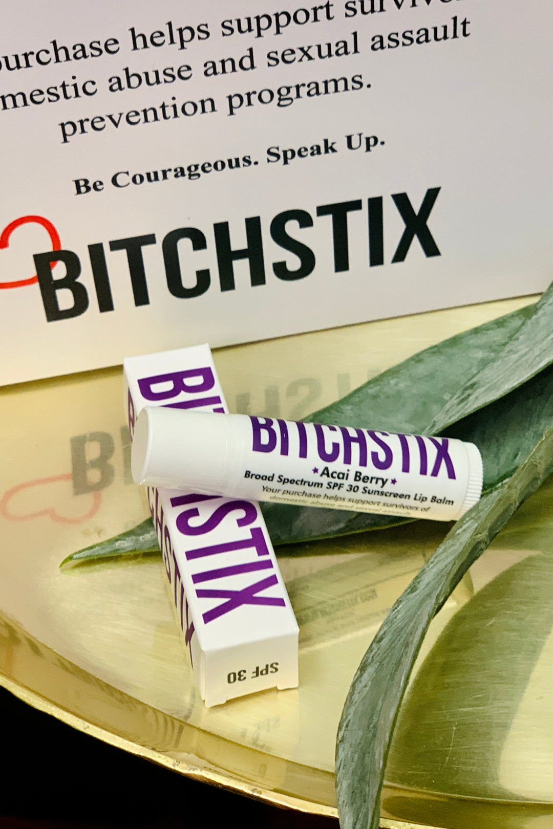 Bitchstix SPF 30 Lip Balm - Acai Berry