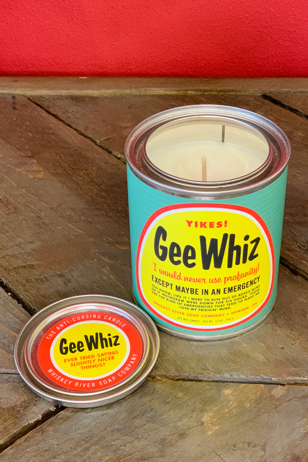 Gee Whiz - Anti-Cursing Paint Can Candle