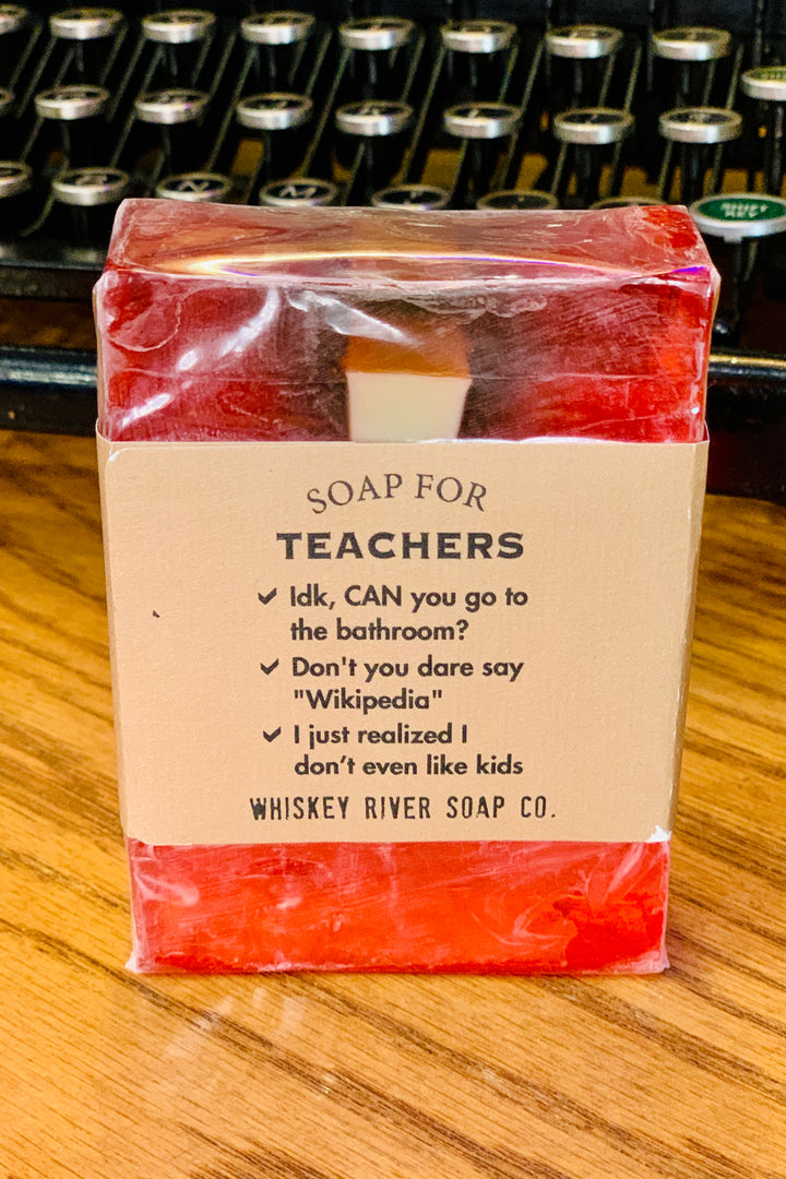 Whiskey River Bar Soap - Teachers
