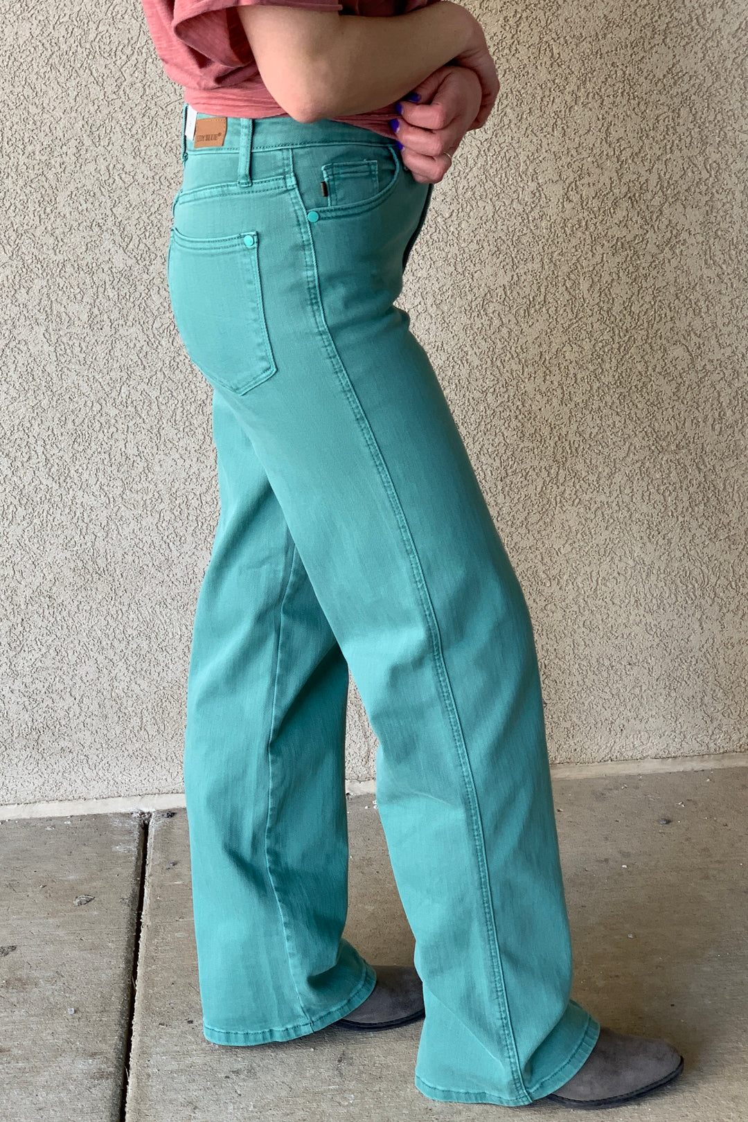 Sienna 90s Garment Dyed Straight Leg Judy Blue Jeans – DART Boutique