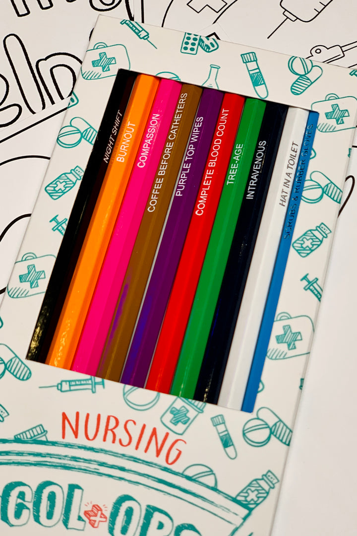 Nursing Colors Vol. 1 Coloring Gift Set