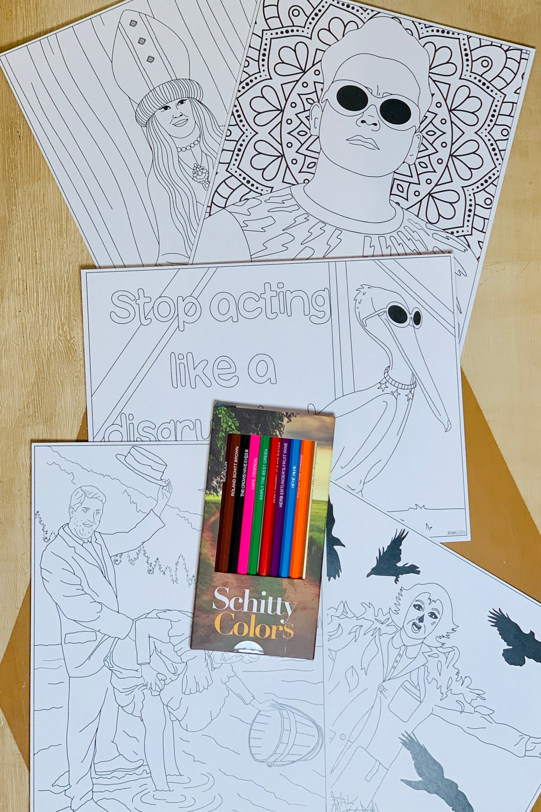 Schitty Colors Vol. 1 Coloring Gift Set