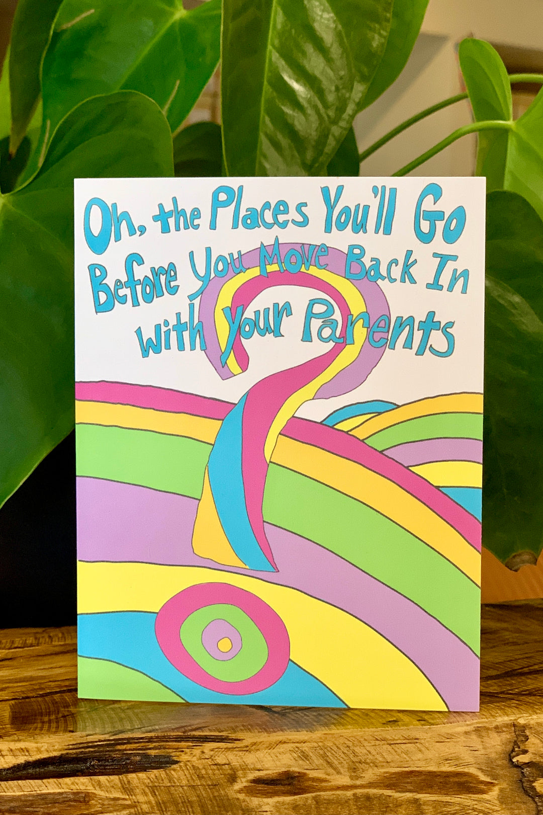 Oh the Places Graduation Card