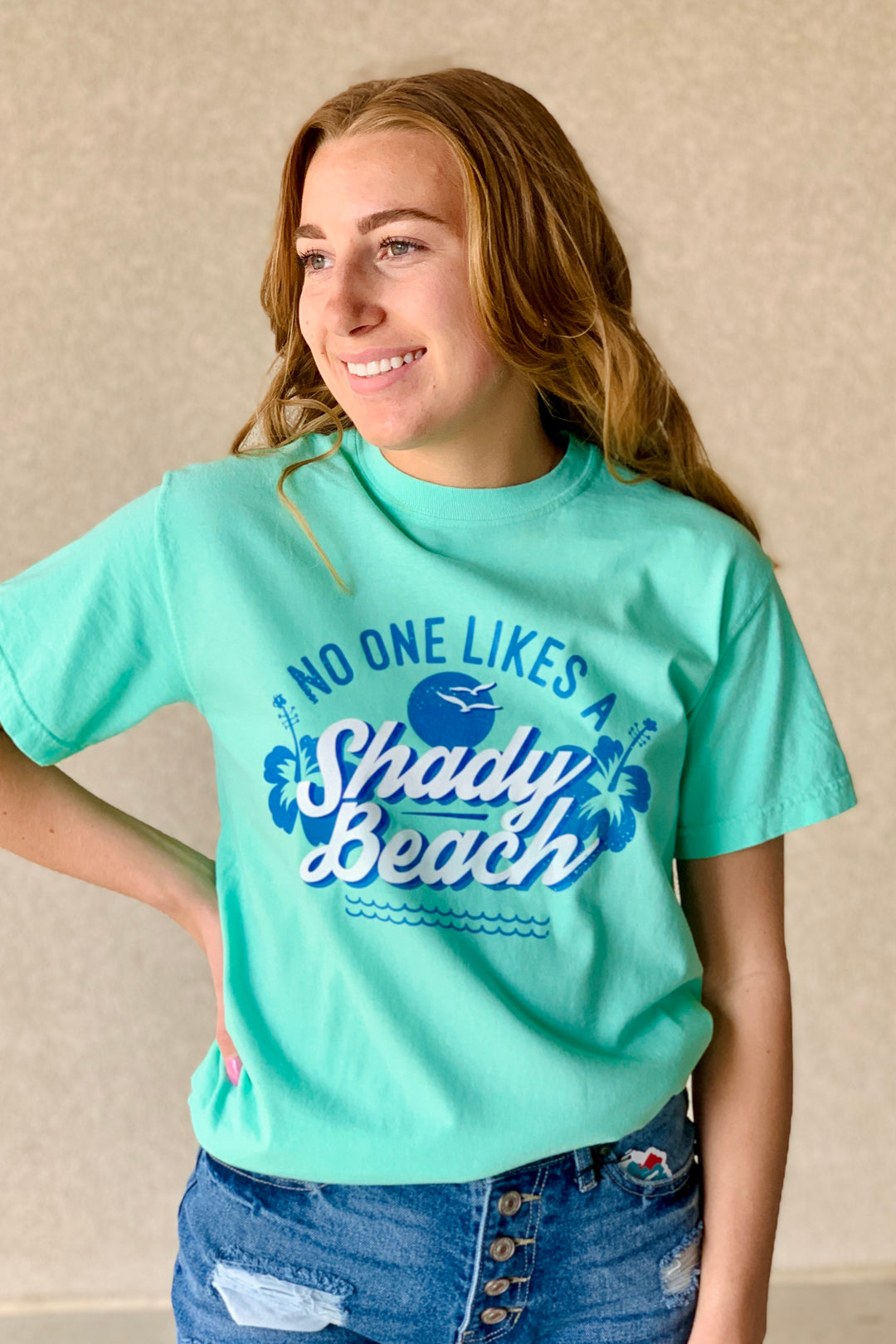 Shady Beach Graphic Tee