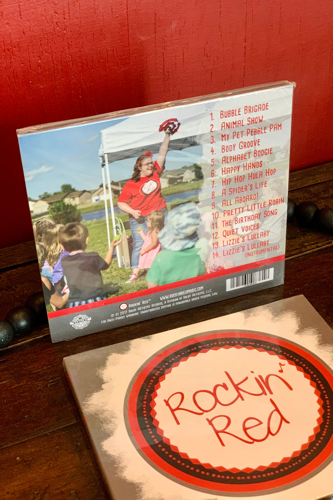 Rockin' Red Children's Music CD